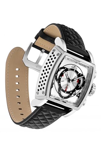 Invicta ساعة إنفيكتا للرجال 27918 S1 رالي بعرض تناظري كوارتز سوداء - Image 2