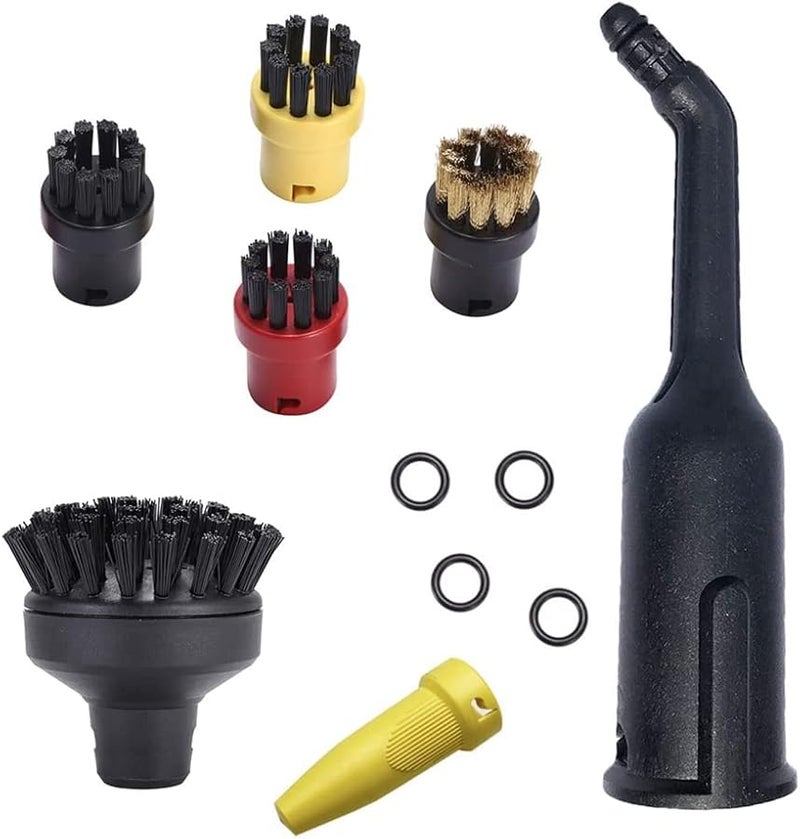 Round Brush Nozzle Set For SC1 SC2 SC3 SC4 SC5 Steam Cleaner Accessories - Image 2