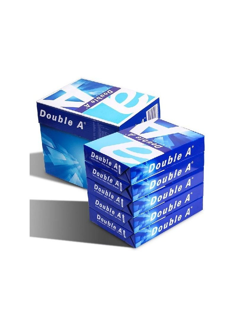 Double A - Printer Copy Paper, Size A4, GSM 80, 500 Pages Ream