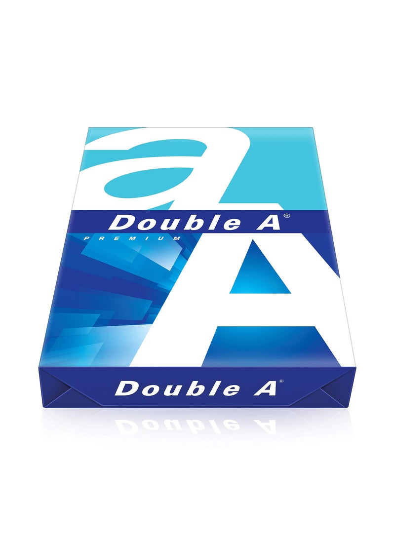 Double A - Printer Copy Paper, Size A4, GSM 80, 500 Pages Ream