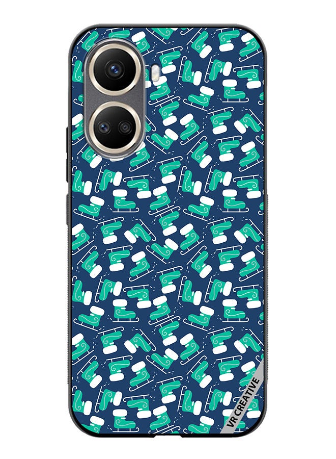 VR CREATIVE Protective Case Cover For Huawei Nova 10 SE Mix Pattern Design Multicolour - Image 1