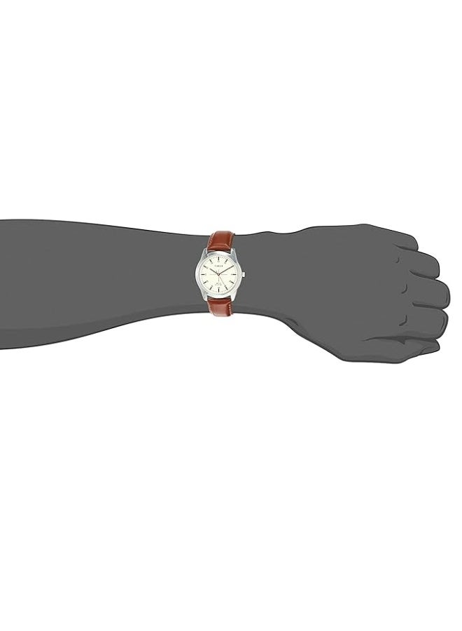 TIMEX Classics Analog Watch for Men with Round Dial & Water Resistant Man's Wrist Watches - Image 3