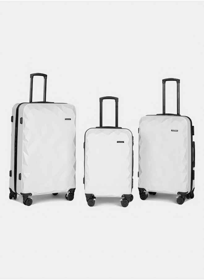 Hammer Hammer Laggage Diamond Set 3 pieces 30 / 26 / 22 - 100% Pure ABS Material - One Year Warranty + 2 Year Free Maintenance  - Image 1