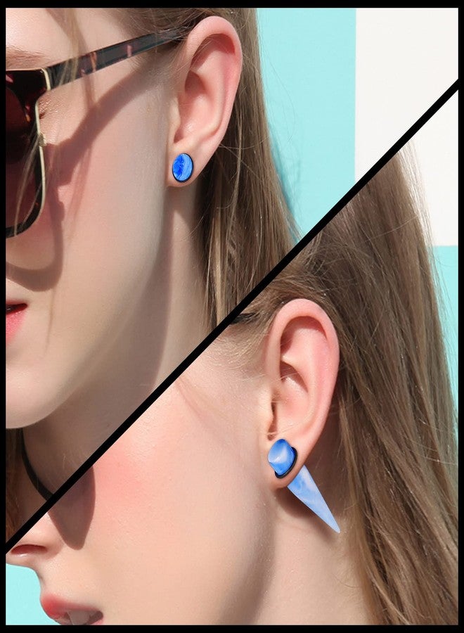 Stuppendux 24PCS 00G-13/16 10mm-20mm Acrylic Big Gauges Kit Ear Stretching Tunnels Plugs Tapers Expander - Image 4