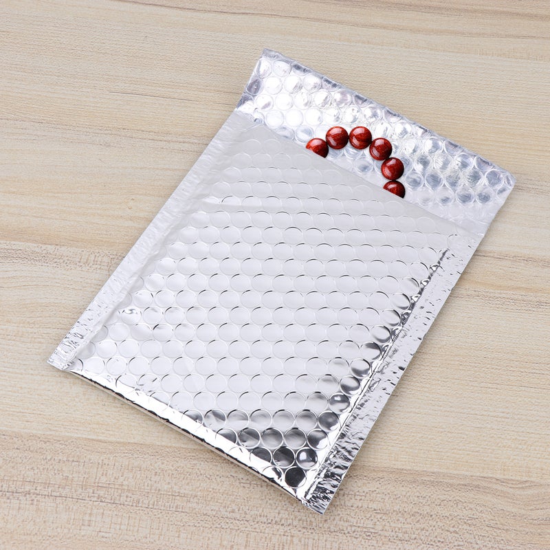 28 Pcs PET Material Aluminum Film Bubble Envelope Bag Logistics Packaging Bag Bubble Pouch ( ) - Image 4