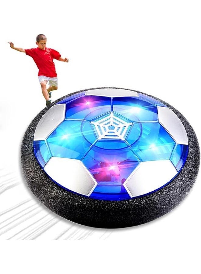 كرات كرة قدم هوفر للأطفال مع إضاءة LED ولمسة فوم آمنة – لعبة كرة قدم طافية قابلة لإعادة الشحن للاستخدام الداخلي والخارجي – هدية مثالية للأولاد من سن 6 إلى 12 سنة - Image 1