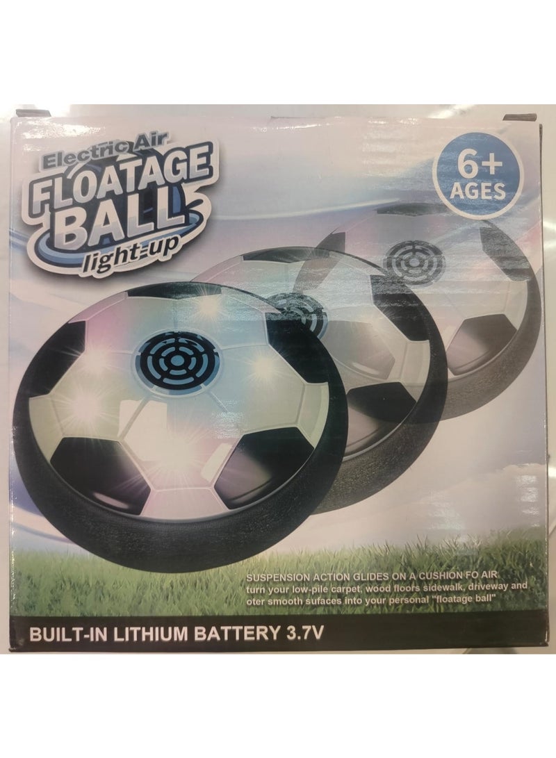 كرات كرة قدم هوفر للأطفال مع إضاءة LED ولمسة فوم آمنة – لعبة كرة قدم طافية قابلة لإعادة الشحن للاستخدام الداخلي والخارجي – هدية مثالية للأولاد من سن 6 إلى 12 سنة - Image 4