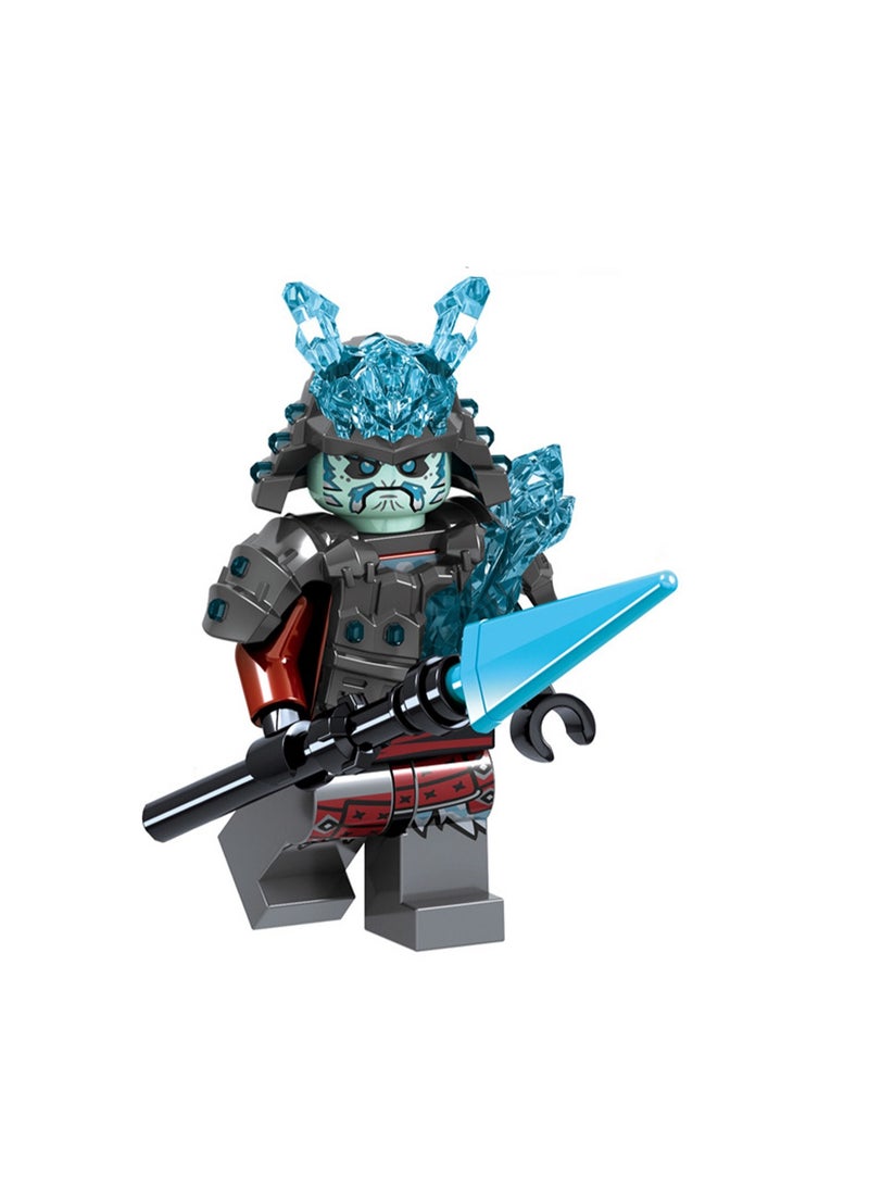 null - 7 Phantom Series Puzzle Assembling Ninja Building Blocks Minifigure Toys Boys Children Gift Bag Pack - Image 1