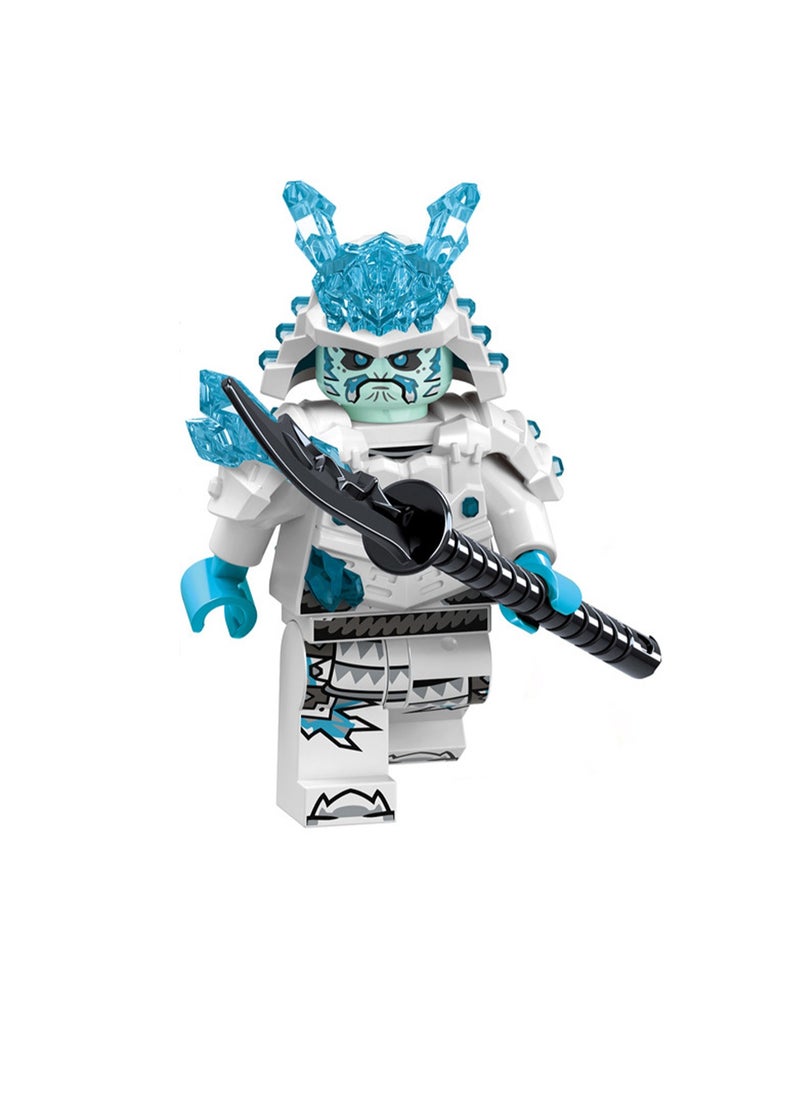 null - 7 Phantom Series Puzzle Assembling Ninja Building Blocks Minifigure Toys Boys Children Gift Bag Pack - Image 1