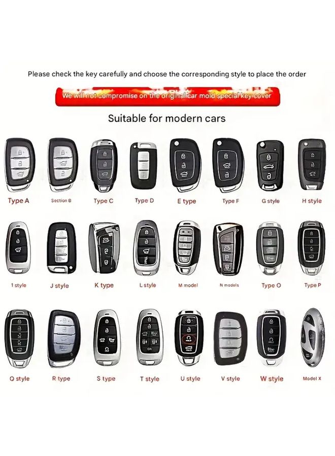 Type X Key Fob Case Cover Protector Sleek Design Durable Plastic Compact Housing - Image 3