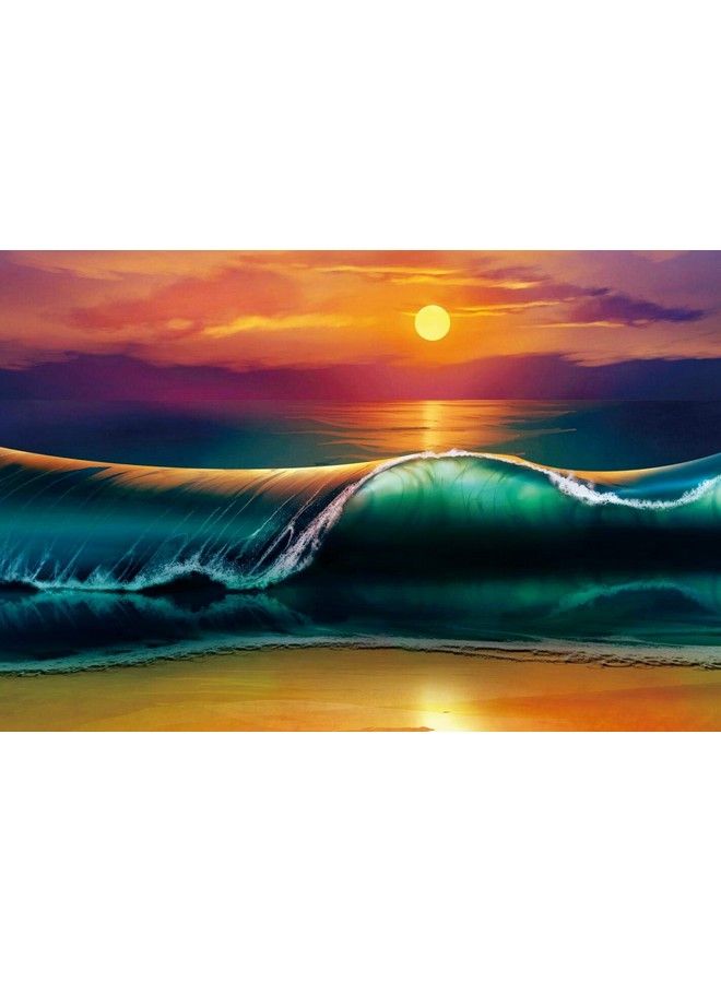 Ingooood Jigsaw Puzzles 1000 Pieces For Adult Tranquil Series Island Sunset_Ig 0550 Entertainment Wooden Puzzles Toys - Image 2