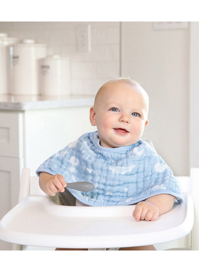 aden + anais Essentials Cotton Muslin Baby Burpy Bib Space Explorers - Image 5