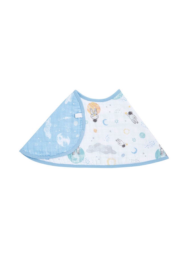 aden + anais Essentials Cotton Muslin Baby Burpy Bib Space Explorers - Image 3