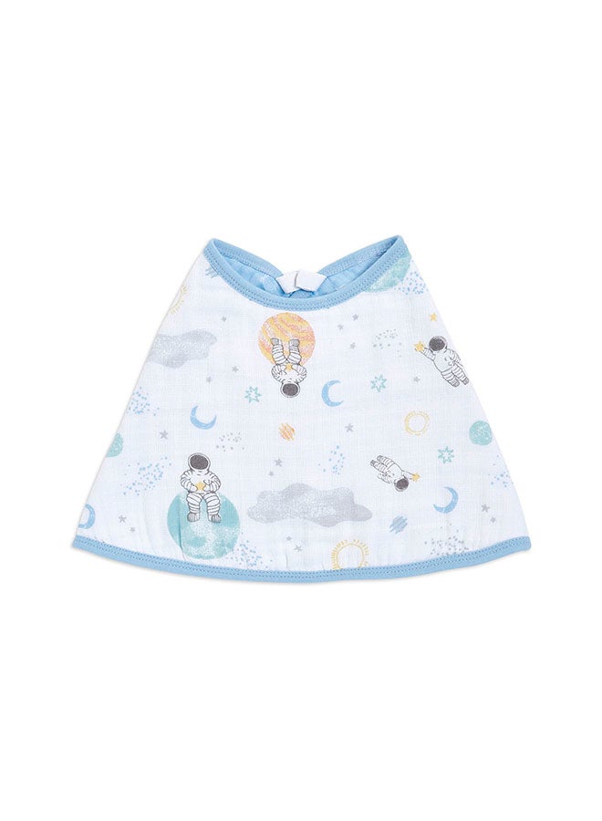 aden + anais Essentials Cotton Muslin Baby Burpy Bib Space Explorers - Image 2
