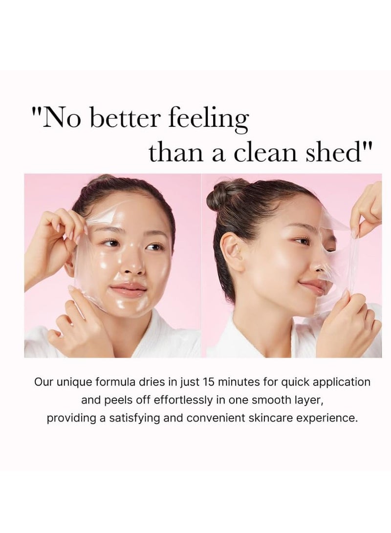 ميديكيوب الكولاجين ليلة التفاف قناع تقشير مجموعة - مرونة وترطيب الرعاية ، والحد من الترهل والظلام - تحلل الكولاجين للبشرة لامعة - العناية بالبشرة الكورية ، 2.53 فلوريدا.oz - Image 4