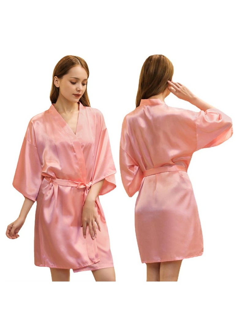 Women  Cardigan Bathrobe