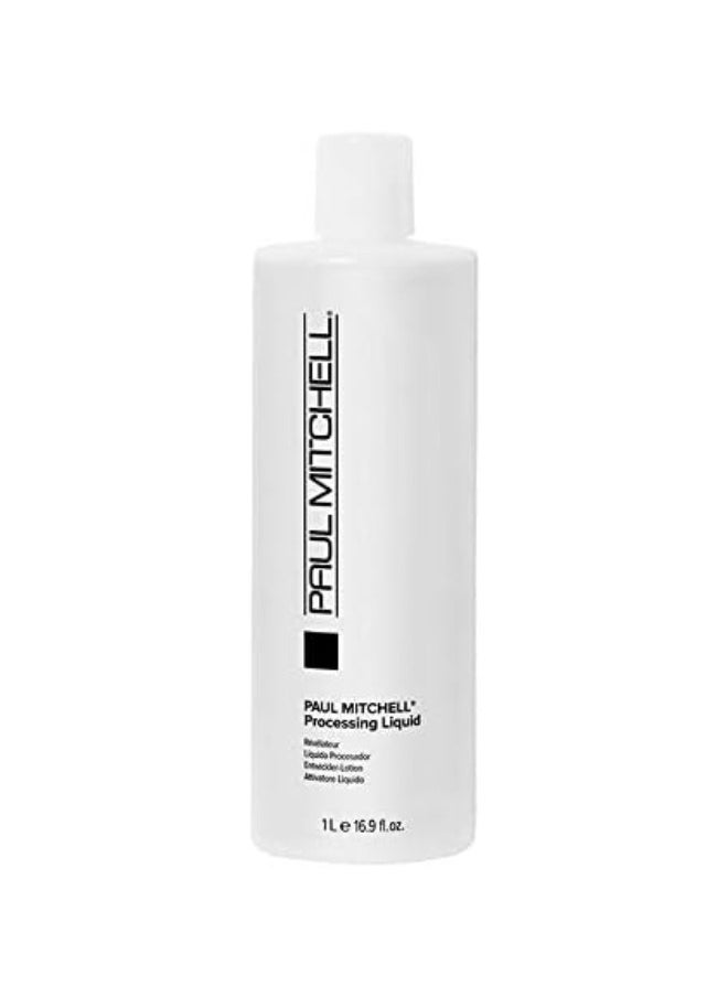 Paul Mitchell Paul Mitchell Professional Liquid Processing Activator 1L – 7.5% Volume Developer for PM Shines & Demi Hair Color, Salon-Grade Oxidant 