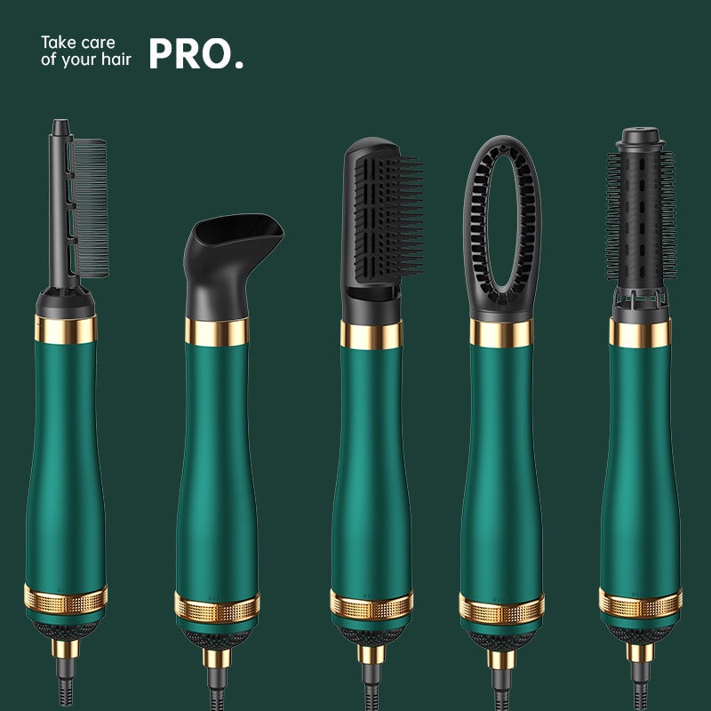 Five-In-One Hair Straightening Comb Multi-Functional Styling Air Comb Hair Dryer Hair Dryer Comb Electric Curling Wand - Image 1