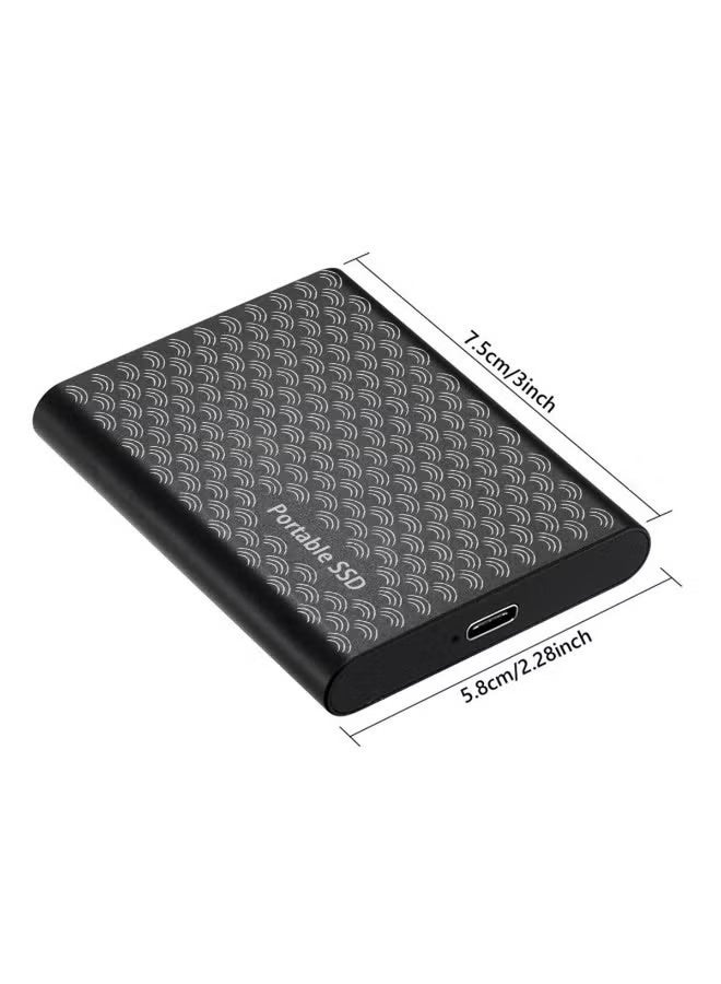 محرك أقراص صلبة خارجي محمول سعة 16 تيرابايت، واجهة USB3.1 عالية السرعة بنوع Type-C، قرص تخزين معدني صغير مقاوم للصدمات والماء، متوافق مع ويندوز وماك وأندرويد للحواسيب المحمولة والهواتف وتحرير الفيديو والألعاب والنسخ الاحتياطي - Image 3