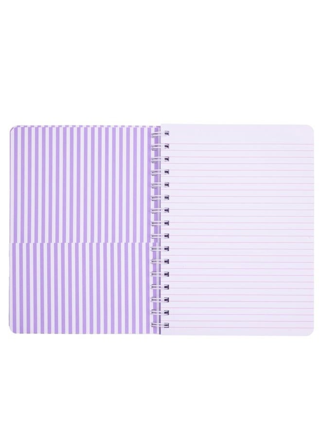Lilly Pulitzer Hardcover Mini Spiral Notebook, 8.5" x 6.5" Small Journal with 160 College Ruled Pages, Secret Escape - Image 2