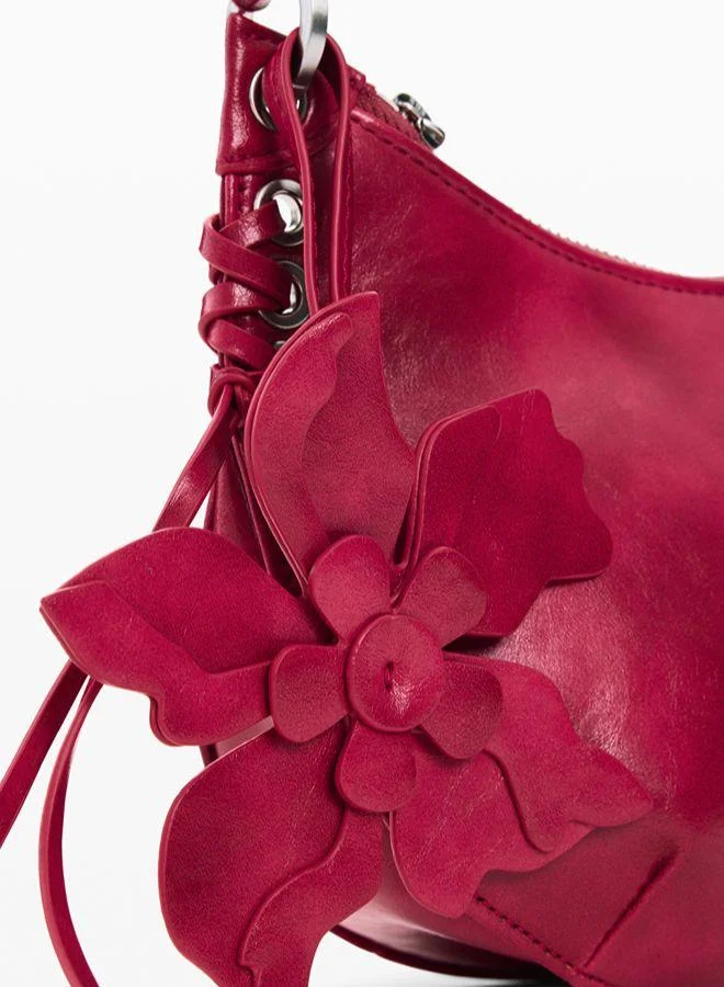 Desigual Red Crossbody wallet flower for Women | Best Price UAE