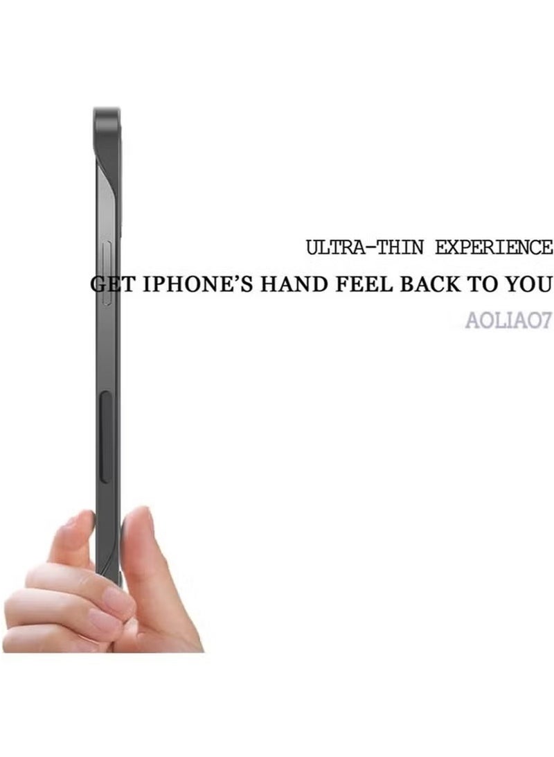 X-level Slim Case for iPhone 16 Pro Max Compatible with MagSafe, Ultra Thin Frameless Case Accessories with Mag Safe Wireless Charging, Anti-Yellow Shockproof Magnetic Cover for iPhone 16 Pro Max  - Image 5