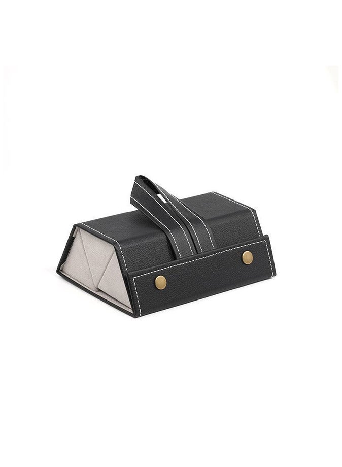 Generic 3-Slot Eyeglasses Case Portable Travel Sunglasses Holder 