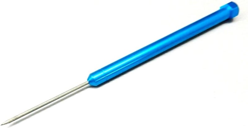 Eurotool Deluxe Titanium Soldering Pick with Blue Handle - 6.5 Inches - Image 1