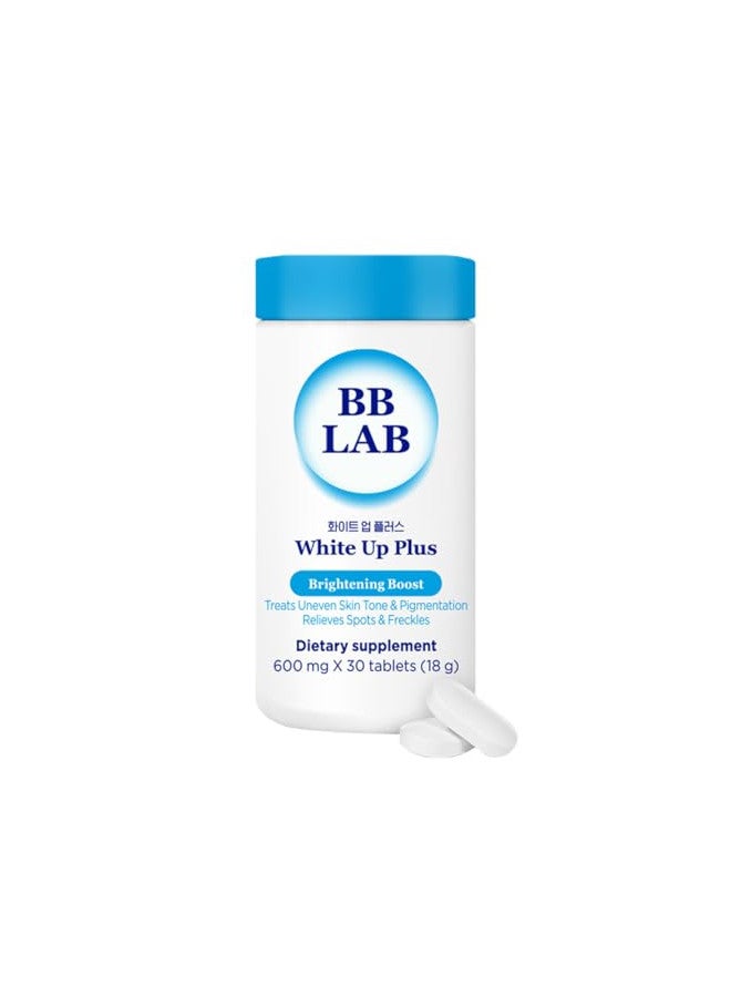 BB LAB BB LAB White Up Plus Advanced Supplement for Skin Brightening, Korean Glutathione, L-Cystine, Vitamin C, Dark Spots & Acne Skin Remover, Treats Uneven Skin tone-30Ct - Image 1