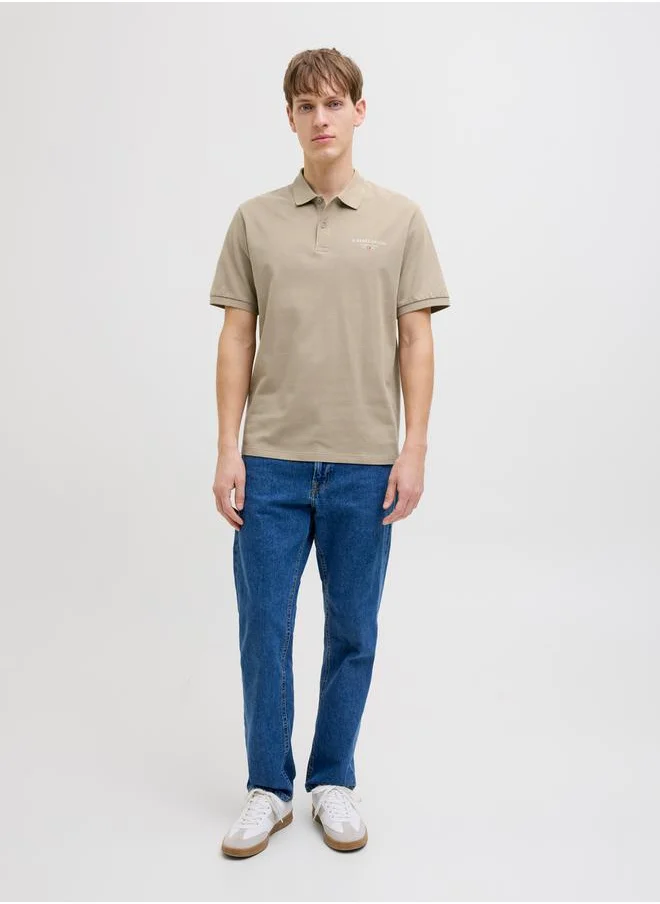 JJ Rebel by Jack & Jones JREBJEANS REBEL PRINT POLO SS