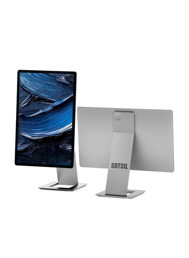 SOTSU FlipAction Pro 16" Gen2 Premium Portable Monitor | Super Compact | Pivot Rotate | 2560x1600 DCI P3 | 120Hz | 400 Nits | Full Metal CNC | Perfect Match for Mac and Windows (Metallic Gray) - Image 2
