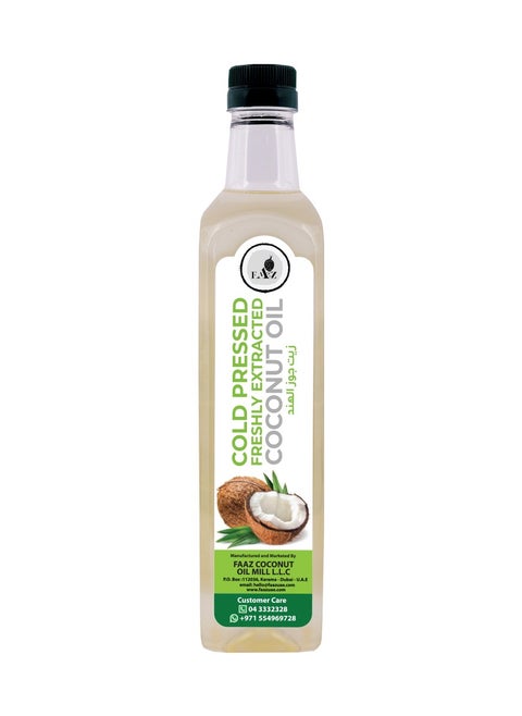Faaz Cold Pressed Freshly Extracted Coconut Oil