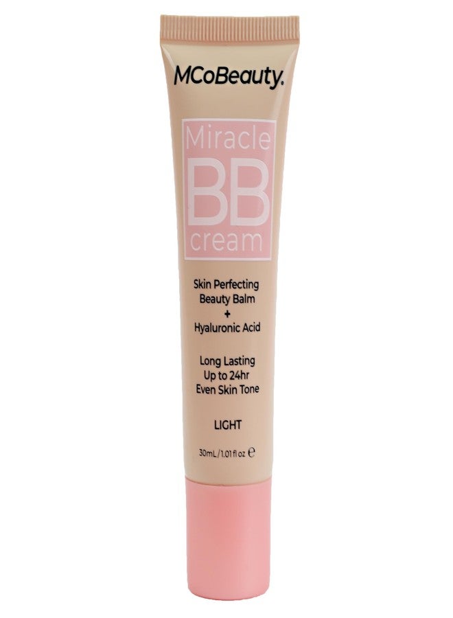 MCoBeauty Miracle BB Cream, Light, Skin-Perfecting Coverage for Effortless Beauty, Vegan, Cruelty Free Cosmetics - Image 1