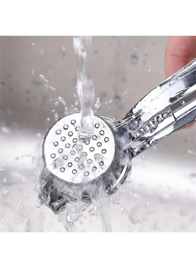 Stainless Steel Garlic Press Crusher And Juicer With Silvery Rust Resistant Easy Clean - Image 5