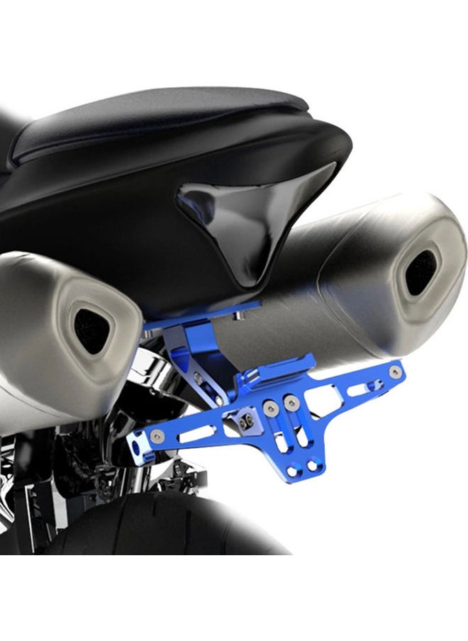 NIBEMINENT - Motorcycle License Plate Bracket With LED Light - Image 1