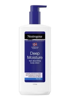 Neutrogena naturals Deep Moisture Fast Absorbing Body Lotion 400ml  - Image 1