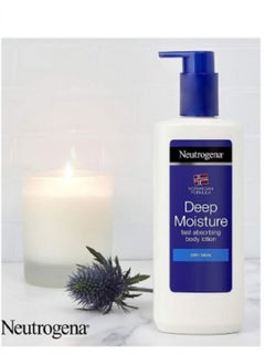 Neutrogena naturals Deep Moisture Fast Absorbing Body Lotion 400ml  - Image 2