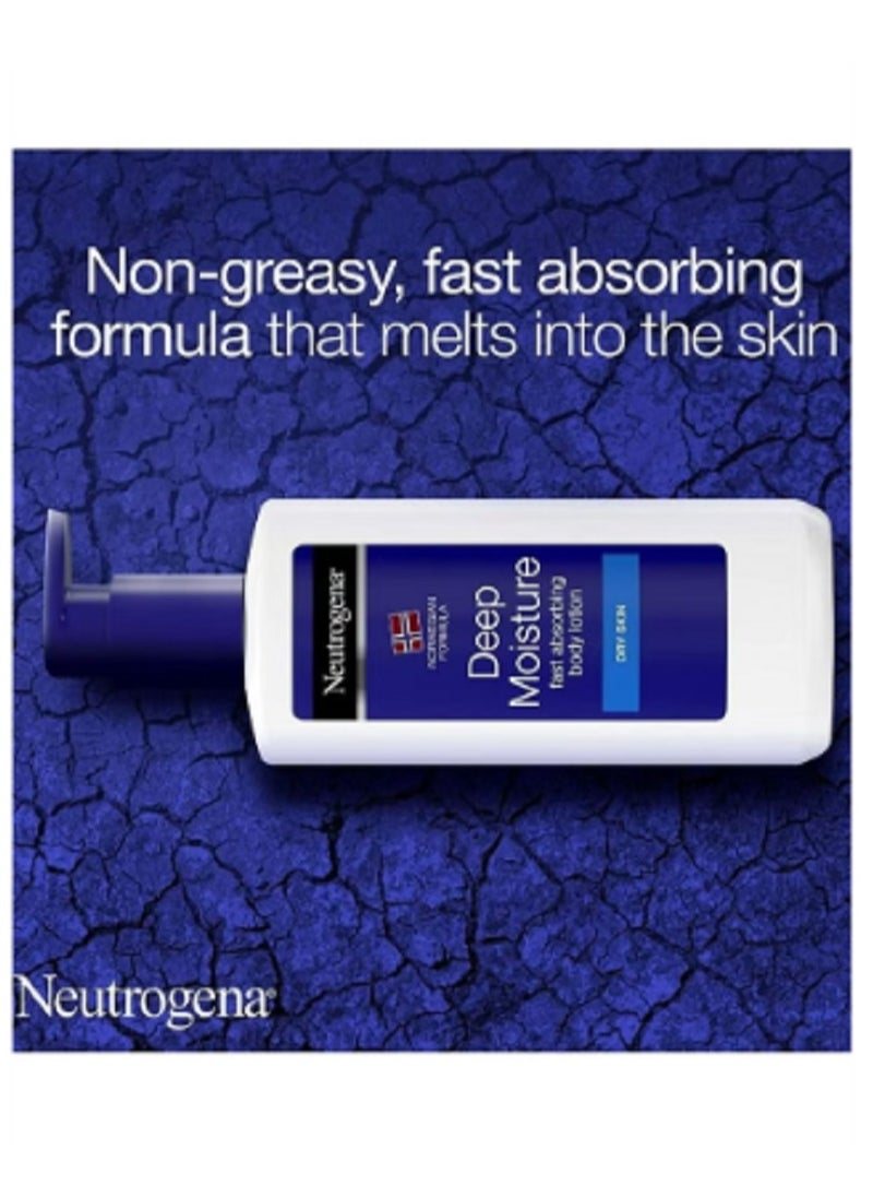 Neutrogena naturals - Deep Moisture Fast Absorbing Body Lotion 400ml - Image 1