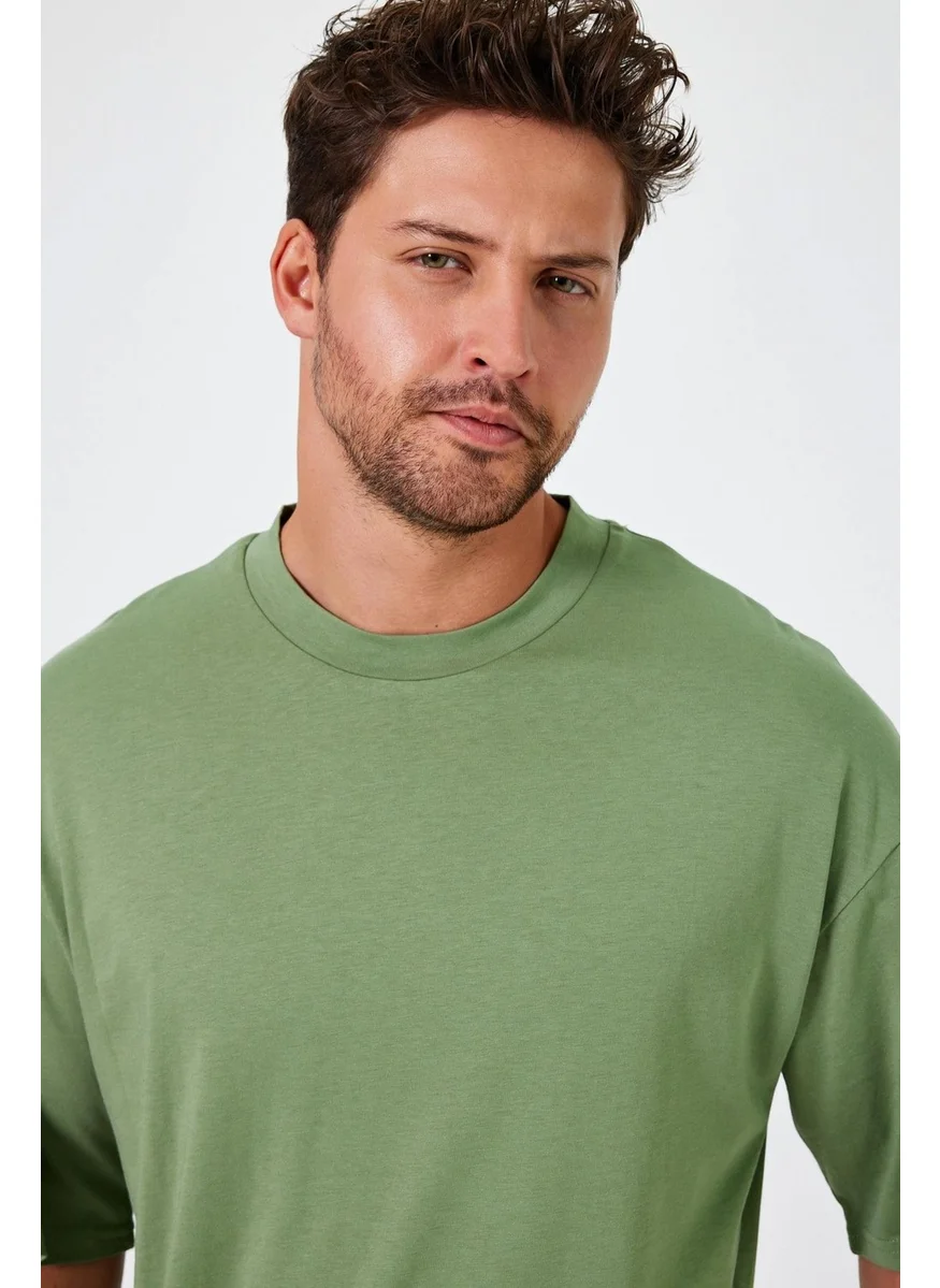 Alexander Gardi Alexandergardi Slit Basic Oversize T-Shirt (UN-70418)