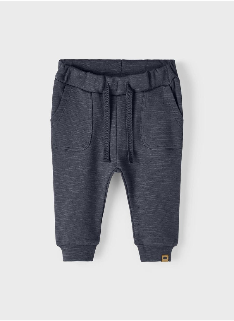 NAME IT - Kids Text Print T-Shirt & Sweatpants Set - Image 1