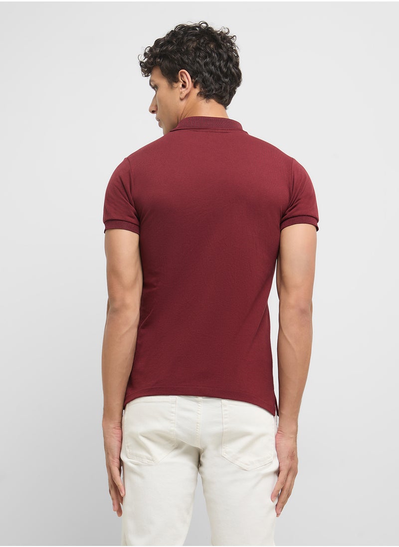 Seventy Five Essential Pique Polo Shirt  - Image 2