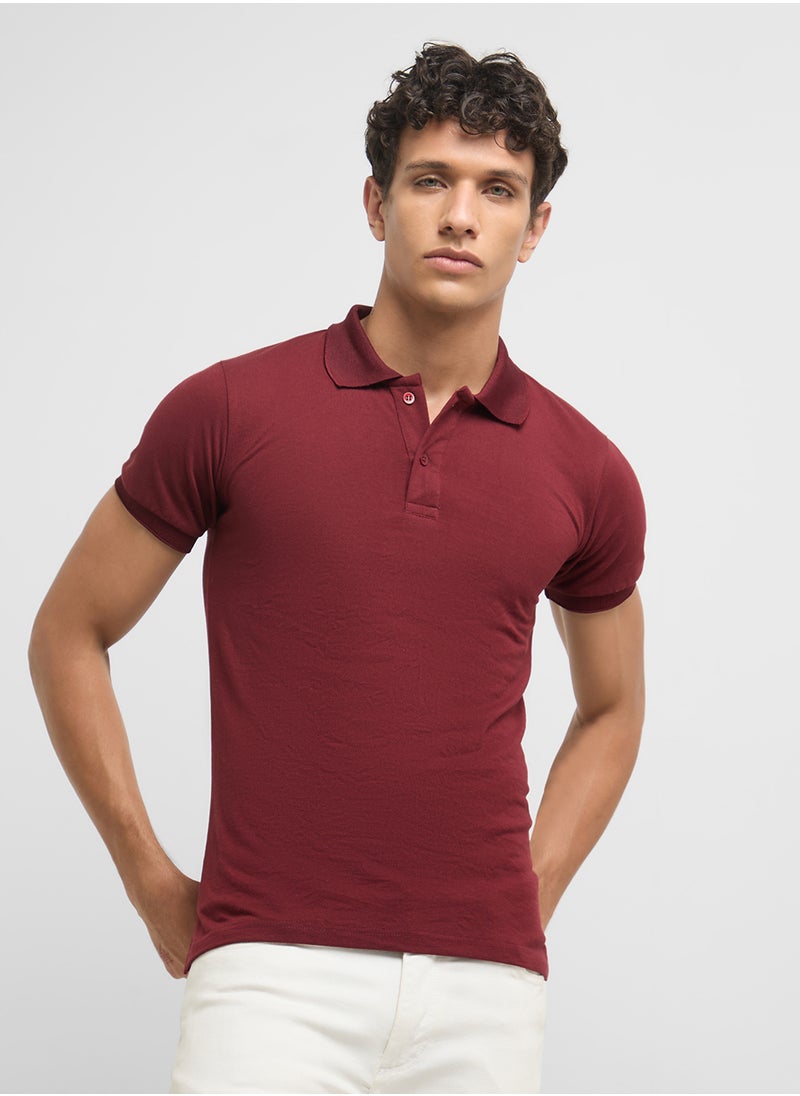 Seventy Five Essential Pique Polo Shirt  - Image 1