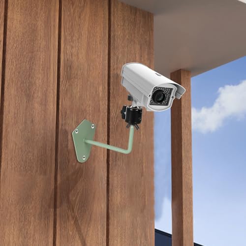 maswater 4 Pack Adjustable Metal Wall Mount Bracket for Arlo Pro 2/3/4/5/Ultra, Ring Stick Up Cam, Wyze Cam V3, Eufy Cam, Roelink Argus, 360° Rotation, Indoor/Outdoor Use (Black) - Image 2