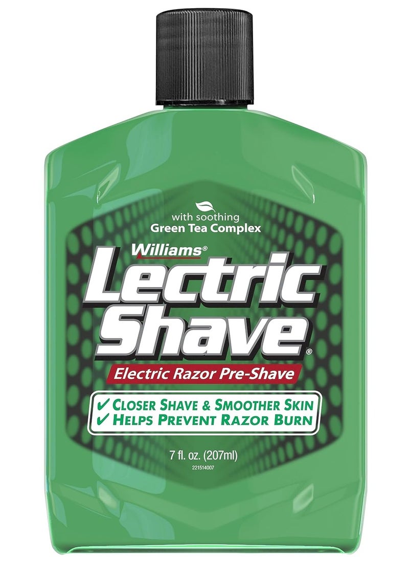 WILLIAMS - Williams Lectric Shave, Electric Razor Pre-Shave, 7 Ounce - Image 1