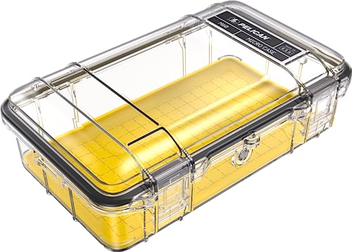 Pelican M60 Micro Case (Yellow/Clear) - Image 1
