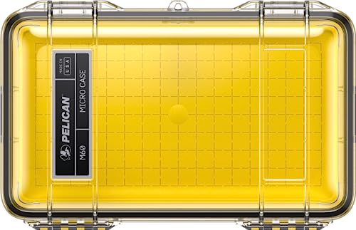 Pelican M60 Micro Case (Yellow/Clear) - Image 3