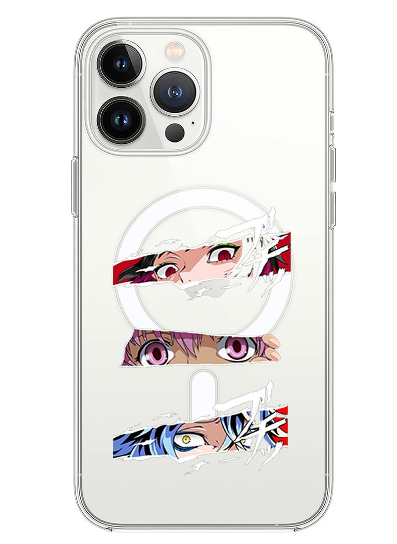 Theodor - Magnetic Case for iPhone 14 Pro Max 6.7-inch Compatible with MagSafe Wireless Charging, Shockproof Phone Bumper Cover anime copy - Image 1