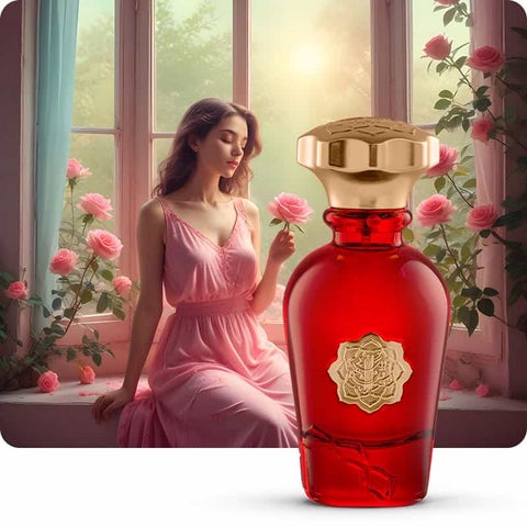 الربغموت الزهري الشرقي – مستوحى من إيدول، عطر للنساء، ماء عطر – ٧٥ مل، حجم السفر