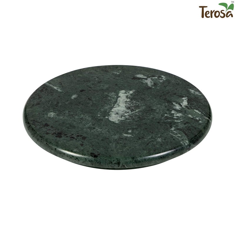 Terosa طقم لوح العجن تيروزا أواسي الأخضر من الرخام 9 بوصة - Image 3