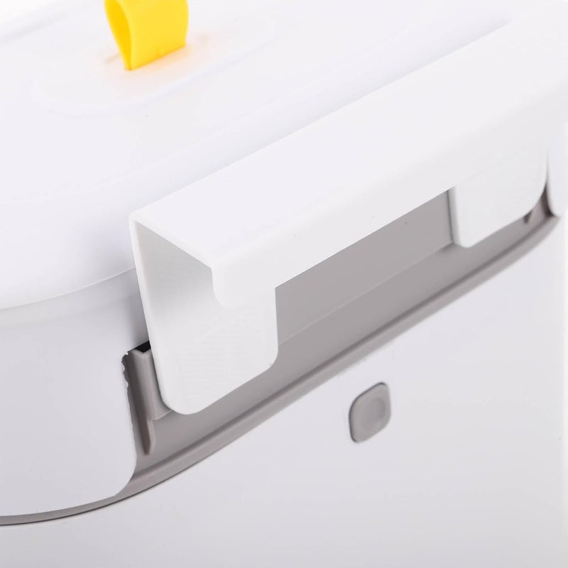Intercity storage hub Sewroro Wall-Mounted Kitchen Trash Can with Lid, Hanging Small Garbage Bin for Cabinet Door, Under Sink Compost Bin for Home, Bedroom, Dorm Use Climate adapted delivery plan Popular trusted craftsmanship Transit & use compatible Easy transit optimized build Global flexible assemble picks Multi stock guarantee supply Simplified versatile design User friendly optimized build Wear resistant upgraded material Foldable In-Kingdom stored commodity Fast warehouse picking Easy hand assemble compatible Ergonomic build Natural material Easy daily handling design Cost effective upgraded craftsmanship Wide usage compatibility All need matching options Protective coating Systematic nationwide ship Cost saving user oriented build Durability boosted processed material Desert area eligible deliver - Image 3